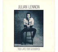 JULIAN LENNON - TOO LATE FOR GOODBYES 7 INCH (7" VINYL 45) UK CHARISMA 1984