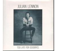 JULIAN LENNON - TOO LATE FOR GOODBYES 7 INCH (7" VINYL 45) UK VIRGIN 1984