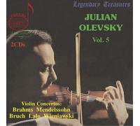 Julian Olevsky – Violinkonzerte – CD – Vol. 5 – NAXOS – Importación USA