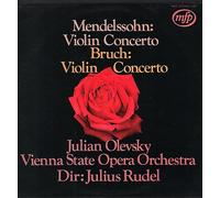 Julian Olevsky, Vienna State Opera Orchestra - Dir: Julius Rudel - Medelssohn / Bruch: Violin Concerto [Vinyl LP record]