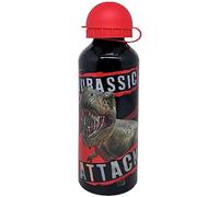 Julian Ross Dinosaurio T-Rex Botella de Aluminio, 500 Mililitros, Niño, Resistente, Libre de BPA, Botella de Agua Escolar con Pico Retráctil