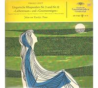 Julian von Karolyi - Ungarische Rhapsodien Nr. 2 und Nr. 12 Liebestraum und Gnomenreigen - 10 Inch. Julian von Karolyi. Tulip Mono