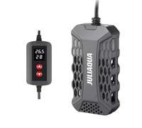 JULIAQUA Calentador de acuario con indicador de temperatura, calentador ecológico ajustable, 25 W/50 W/100 W/150 W (Q-150 W)