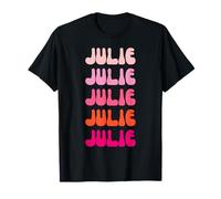 Julie Name Design Camiseta