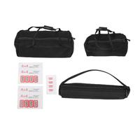 Julihai Accesorios para Coche RC, Tela Ligera, Mini Bolsa de Equipaje de Simulación, Juego de Decoración, 3 Piezas para Camiones RC sobre Orugas a Escala 1:10 (Black)