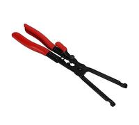 Julihai Alicates para Abrazadera de Tubo de Escape, Herramienta de Extracción de Abrazadera de Manguera de Mandíbula Larga de Alta Resistencia para Reparación de de Escape de Coche, Acero Al Carbono