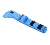 Julihai Bolsa para Palos de Infantiles, Portátil, Impermeable, de Nailon Suave y Plegable, con Cremallera y Asa para la Cabeza, para Practicar Al Aire Transportar 3 Palos. (Blue)