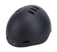 Julihai Casco de Ciclismo, Material PC EPS ABS, Iluminación Delantera Trasera, Grabadora de Vídeo con Micrófono de Altavoz HiFi para Hombres y Mujeres, Seguridad en la Conducción