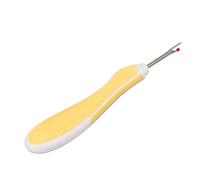 Julihai Destripador de Costuras, Ergonómico que Ahorra Mano de Obra para Quitar Puntadas de Costura, Adecuado para Entusiastas de la Costura, Acero con Alto Contenido de Carbono (YELLOW)