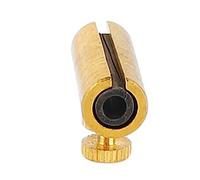 Julihai Eliminador de Tono Cello Wolf, Tubo Supresor de Sordina Profesional de Metal para Violonchelo, Violín, Trombón y Corneta, con Instalación sin Herramientas para una Interpretación (GOLD)
