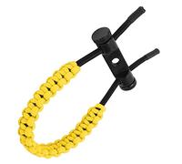 Julihai Eslinga de Muñeca con Lazo, Correa de Muñeca Ajustable con Cuerda de Nailon Trenzado para Ejercicio de Entrenamiento, Diseño de 3 Capas para Mayor Comodidad y Estabilidad (Yellow)