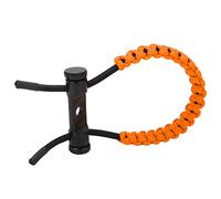 Julihai Eslinga de Muñeca con Lazo, Correa de Muñeca Ajustable con Cuerda de Nailon Trenzado para Ejercicio de Entrenamiento, Diseño de 3 Capas para Mayor Comodidad y Estabilidad (Orange)