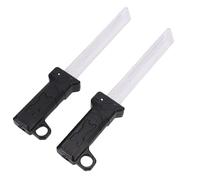 Julihai Espada de Juguete Luminosa, Espada LED Brillante con Diseño de Apagado Automático para Actuaciones Infantiles en el Escenario, Fiestas de Cumpleaños y Juegos imaginativos. (Black)