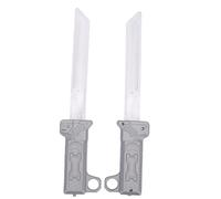 Julihai Espada de Juguete Luminosa, Espada LED Brillante con Diseño de Apagado Automático para Actuaciones Infantiles en el Escenario, Fiestas de Cumpleaños y Juegos imaginativos. (Silver)