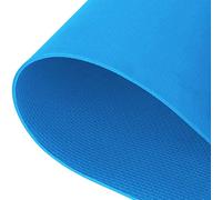 Julihai Esterilla de Yoga de 4 Mm, Ligera, Elástica y Antideslizante para Yoga, Pilates y Meditación, Impermeable, a Prueba de Polvo Fácil de limpiar. (BLUE)