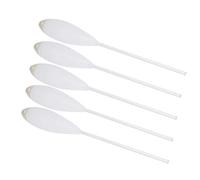 Julihai Flotadores de Pesca Acrílicos, 5 Flotadores Grandes de Hundimiento Lento con Excelente Flotabilidad y Sensibilidad, para Entusiastas de la Pesca, Color Blanco y Dorado, 4 (20g)