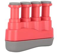 Julihai Fortalecedor de Dedos, Ejercitador de Agarre Manual con Diseño Ergonómico de Silicona, para Guitarra, Piano, Ukelele, bajo, Saxofón, Violín (PINK)