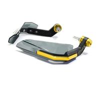Julihai Guardamanos para Motocicleta T6 Deflector de Viento para Manillar de Aleación de Aluminio y Plástico ABS Se Adapta a Barras Huecas de 18 a 21 Mm Resistente a Impactos para Motociclistas de
