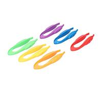 Julihai Juego de Clips de Plástico Seguro para Juguetes para Niños, 6 Clips de Colores Surtidos para Exploración Al Aire Libre, Ideal para Estimular la Curiosidad y la Exploración de la Naturaleza
