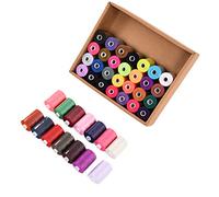 Julihai Juego de Hilos de Coser de Poliéster Resistente Al Desgaste, 1000 Yardas, 42 Colores para Varios Proyectos de Costura, Larga Vida útil