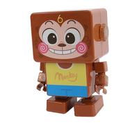 Julihai Juguete de Mono Bailando para Niños, Robot de Luz Musical con Forma de Mono Lindo, Juguete Sensorial Interactivo para Niños y Niñas, Regalo de Cumpleaños para bebé