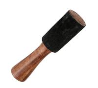 Julihai Mazo de Cuenco para Cantar, Cuenco con Sonido de Madera de Gamuza, Instrumentos Musicales de Buda para Yoga, Meditación, Spa, Timbre de Atención Plena (18 cm de largo 4 cm de ancho)
