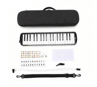 Julihai Melodica 37 Teclas, Teclado de Piano de Aire Portátil con Boquilla y Tubo de Soplado Flexible, Instrumento Musical para Principiantes, Interpretación Profesional