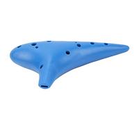 Julihai Ocarina, Instrumento de Viento de Plástico Alto C de 12 Agujeros para Principiantes, Incluye Partitura Musical y Soporte de Exhibición, Sonido Ligero y Cálido para Músicos