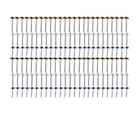 Julihai Ojos de Plástico de Juguete de 5mm de para Muñecas Hechas a Mano de Ganchillo DIY, 150 Pares de Ojos Duraderos para Osos, Muñecos de Trapo y Más