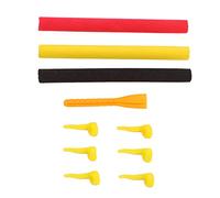 Julihai Palitos de Espuma para Pesca de Carpas, Kit de Alineación de Cebo Zig Portátil y Ligero de EVA con 3 Palitos de Espuma, 6 Fundas y 1 Alineador de Anzuelos, Accesorios para