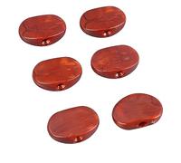 Julihai Perillas Afinadoras de Guitarra Duraderas, Cabezal de Máquina de Fácil Instalación para Guitarristas Acústicos Eléctricos (Café)