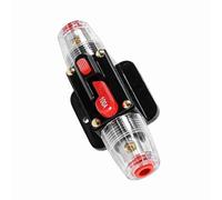 Julihai Portafusibles de Reinicio de Disyuntor Impermeable de 100 Amperios para Barco de Automóvil 12-24 V, Estuche Impermeable de Alta Tecnología, Interruptor de Entrenamiento para de Audio (100A)