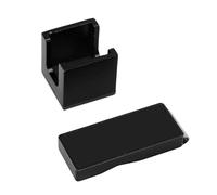 Julihai Portalápices de Billar de Aluminio, Portatizas Universal de Billar, para Cinturón o Bolsillo (BLACK)