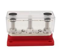 Julihai Potente Bloque de Terminales de Distribución de EnergíA de 12 A 48 V, 300 A para Automóviles, Camiones, Vehículos Recreativos, Solar, Barra Colectora de Latón Cuidadosamente Organizada para