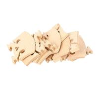 Julihai Puente de Violín, Reemplazo de Madera de Arce para Violín 4/4 con Diseño en Forma de Corazón, Ideal para Luthiers y Músicos que Buscan Mejorar el Tono (Color madera /)