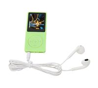Julihai Reproductor MP3 MP4, Reproductores de Audio Digitales Livianos de 64 GB, Reproductor de Música Portátil para Correr, Gimnasio, Viajes, Uso Estudiantil (Green)