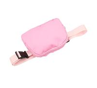 Julihai Riñonera para Mujer y Hombre, Riñonera de Nailon con Correa Ajustable y Múltiples Bolsillos, para Viajes, Correr, Senderismo, Cruzada Ligera e Impermeable (Rosada)