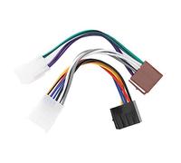 Julihai Se Adapta Al Arnés de Enchufe del Conector de Audio del Automóvil, Línea de Cableado ISO para Sedán 2012-2015, 2013, Línea de Conexión Plug and Play, Material ABS