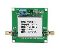 Julihai Signal Boost 1-3000MHz 2.4GHz 20dB LNA RF Módulo Amplificador de Banda Ancha con bajo Ruido y Larga Vida útil para una Velocidad de Navegación Más Rápida