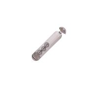 Julihai Sonajeros para Señuelos de Pesca, Cebos de Tubo de Inserción de Acero Inoxidable de PVC con Sonido de Colisión para Atraer Peces, Compactos y Livianos para Cebos de Plástico Blando (Negro