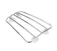 Julihai Soporte para Tanque de para Motocicleta, Portaequipajes Delantero de Metal con Soporte de Ventosa, Universal de Estilo Retro para Superficies Lisas del Tanque, Conductores Que Viajan Al (B