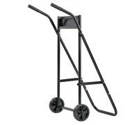 Julihai Soporte Plegable para Motor Fueraborda, Carro de Acero Portátil con Asas Ergonómicas para Exhibición y Reparación de Transporte, Soporta 75kg