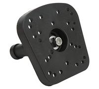 Julihai Soporte Universal Ajustable para Sonda, Práctico Soporte de Sonda para Electrónica Marina para una Fácil Extracción y una Estructura Estable, ABS + Material Metálico, 1 Base Incluida