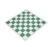 Julihai Tablero de Ajedrez de Cuero de PU, Tablero de Ajedrez de Torneo Profesional con Paquete de Regalo y Reglas de, de Portátil para Principiantes, Niños, (Talla pequeña)