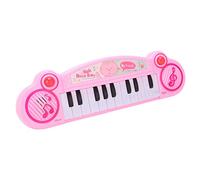 Julihai Teclado de Piano Electrónico para Niños, Juguete de Instrumento Musical de 12 Teclas con Diseño Suave No Angular y Modos Duales para Niños Mayores de 3 Años (Pink)