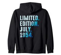 Julio 1954 Año 1954 Retro 1954 Vintage Edición Limitada Sudadera con Capucha