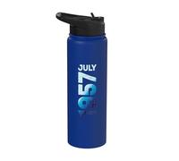 Julio 1957 Edición Limitada Año 1957 Retro 1957 Vintage 1957 Stainless Steel Insulated Water Bottle