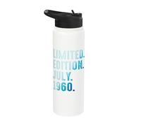 Julio 1960 Año 1960 Retro 1960 Vintage Edición Limitada Stainless Steel Insulated Water Bottle