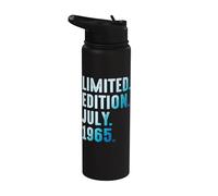 Julio 1965 Año 1965 Retro 1965 Vintage Edición Limitada Stainless Steel Insulated Water Bottle