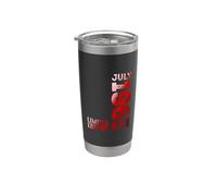 Julio 1965 Año Legendario 1965 Retro 1965 Vintage 1965 Vaso térmico de acero inoxidable de doble pared